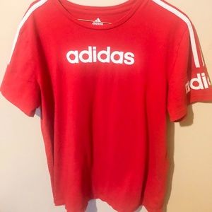 Adidas Kids XL Red T-shirt